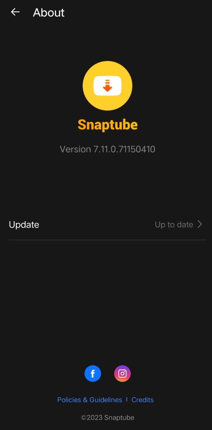 Update Snaptube Download Latest 2024 Version